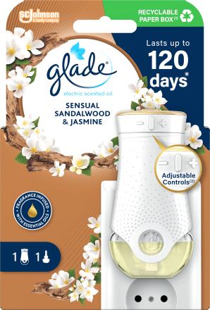 Glade electric aparat+rezerva sensual sandalwood jasmine 20ml [1]
