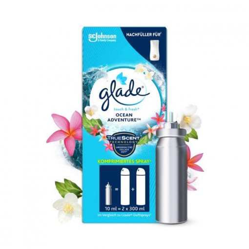 Glade microspray odorizant camera rezerva 10ml ocean adventure [1]
