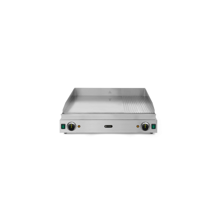 Gratar electric 2/3 neted, 1/3 striat Hendi Blue Line, 3500 W, 720x530x(H)250 mm, potrivit si pt uz profesional [3]