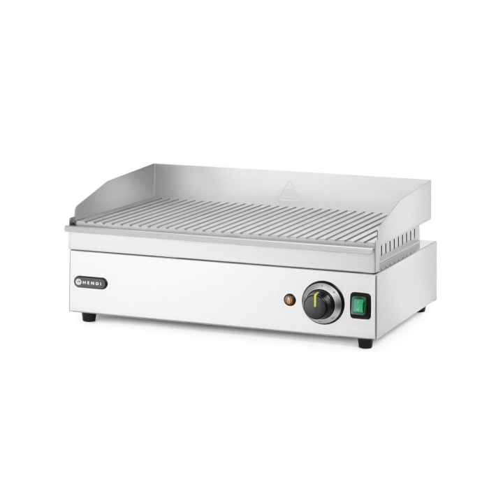 Grill striat, Kitchen Line, 220-240V/2400W, 527x404x(H)233mm [3]
