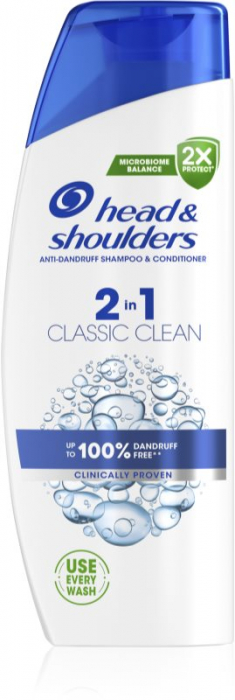 Head&shoulders sampon 330ml 2 in 1 clasic clean [1]