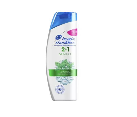 Head&shoulders sampon 330ml 2 in 1 menthol fresh [1]