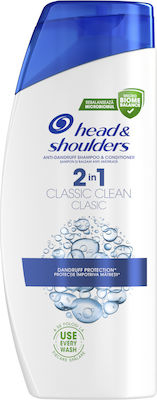 Head&shoulders sampon 500ml 2 in 1 classic clean [1]