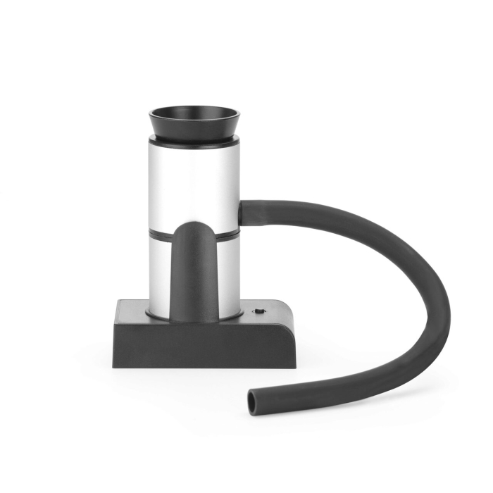 Infuzor de fum Hendi, camera detasabila, filtru integrat, furtun flexibil de cauciuc (30 cm), Aluminiu, 90x54x122 mm [4]