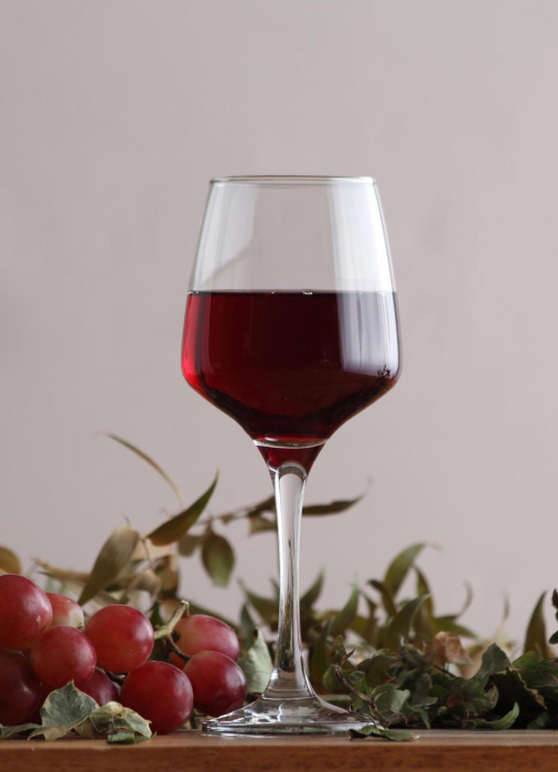 Pahare cu Picior Lav Lal 592, 400 ml, Sticlă Transparentă - 6 Buc / Set [5]