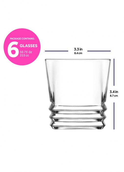 Lav pahar elegant 360 315cc 6buc/set [6]