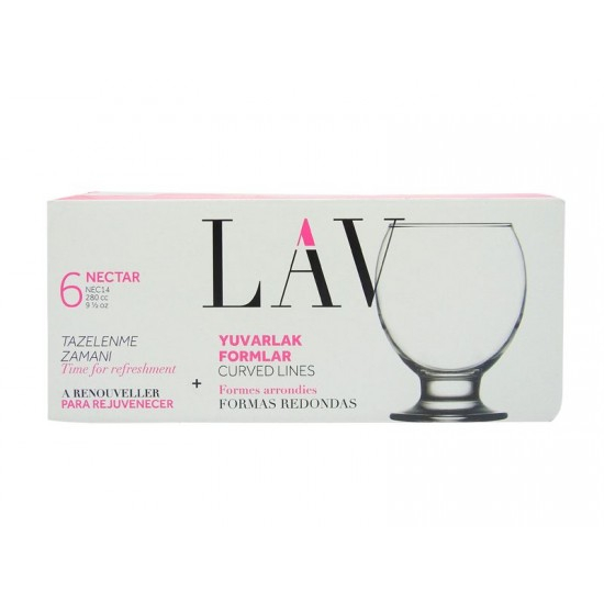 Lav pahare nectar 14 280cc 6buc/set [3]