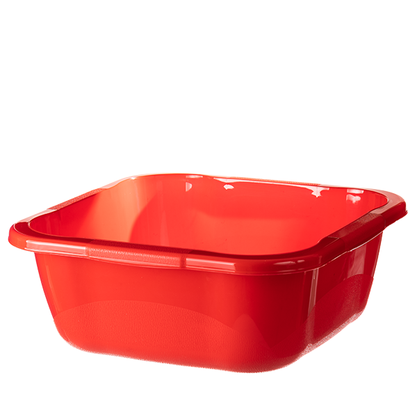 Lighean patrat universal, din plastic 7l diverse culori mx [2]