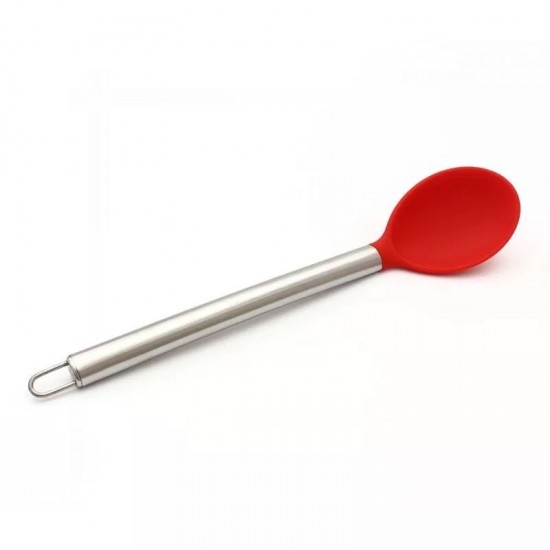 Lingura de silicon cu maner de inox mx [2]