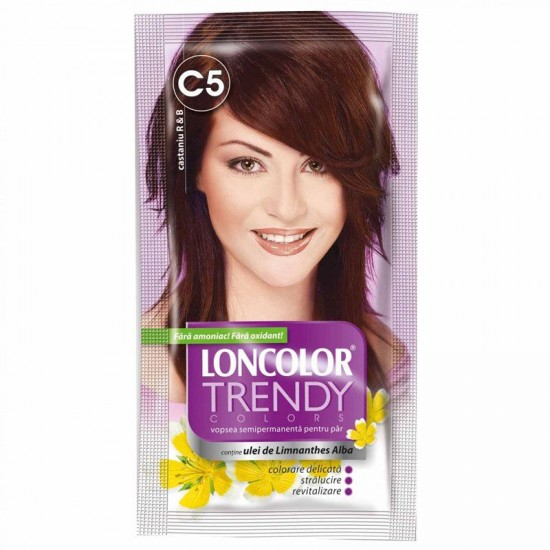 Loncolor trendy nuantator c5 castaniu 2x25 ml [1]
