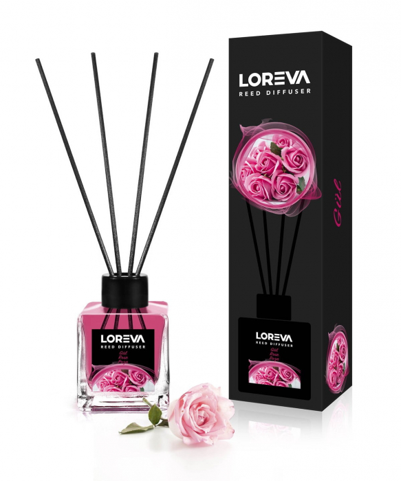 Loreva odorizant camera diffuser 100ml rose [2]