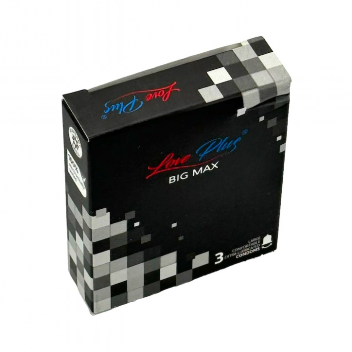 Love Plus Prezervative Big Max 3 Buc / Cutie [3]