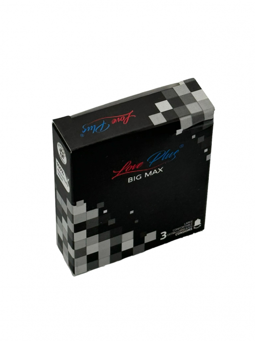 Love Plus Prezervative Big Max 3 Buc / Cutie [2]