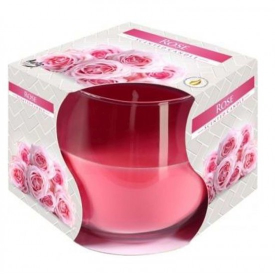 Lumanare parfumata in pahar sn71-78 trandafir [1]