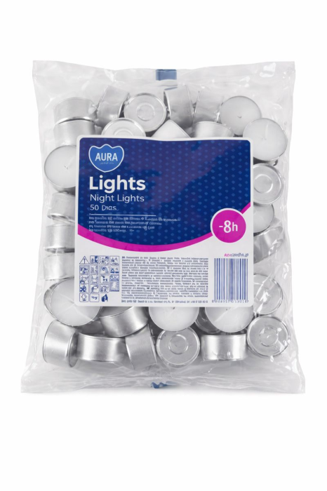 Lumanari pastila tl8-50 50buc/set [2]