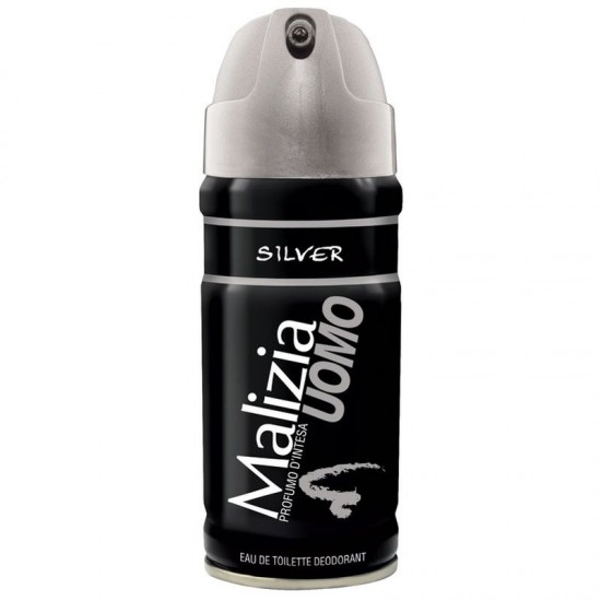 Malizia deodorant 150ml men silver [1]