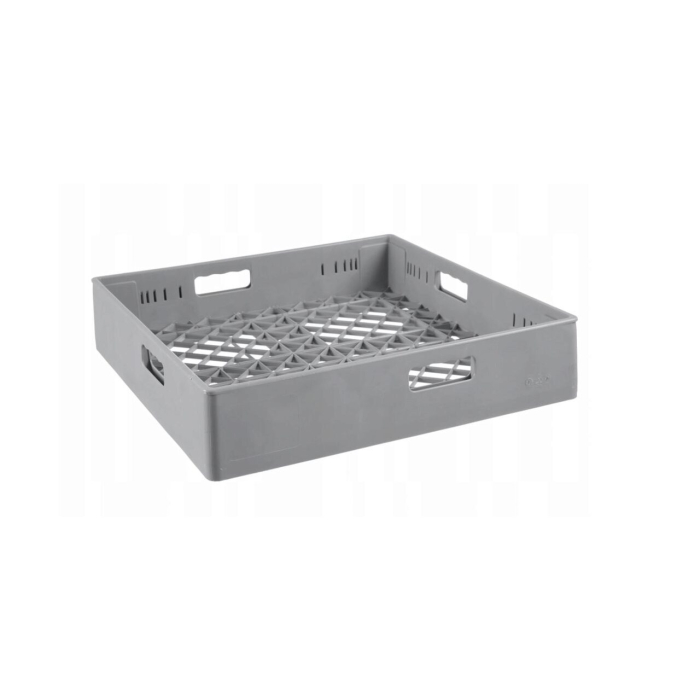 Masina profesionala de spalat vase K 50 cu pompa de evacuare si detergent 50 x 50 control electromecanic 230 W Hendi Inox 570x600(+370)x(H)830 mm [6]