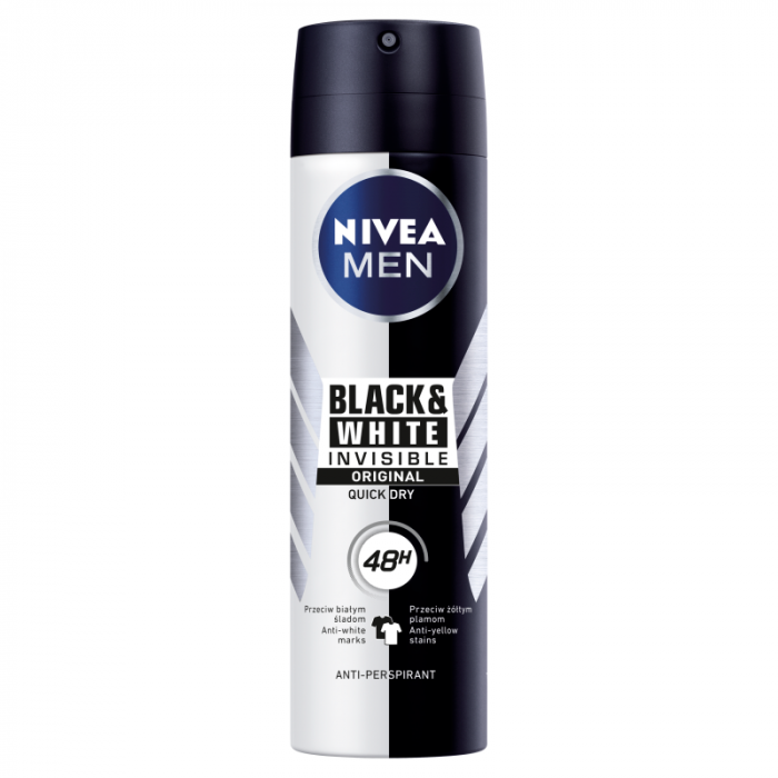 Nivea antiperspirant deo 150ml men bw ultimate impact [1]