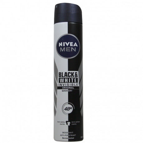 Nivea antiperspirant deo 200ml men invisible bw [1]