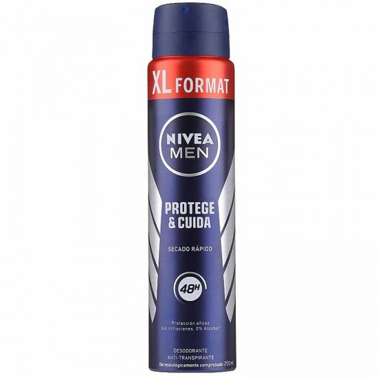 Nivea antiperspirant deo 250ml men protege cuida [1]