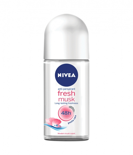 Nivea antiperspirant roll on 50ml fresh musk [1]