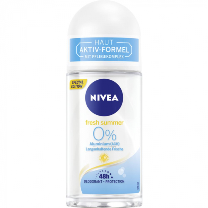 Nivea antiperspirant roll on 50ml fresh summer [1]