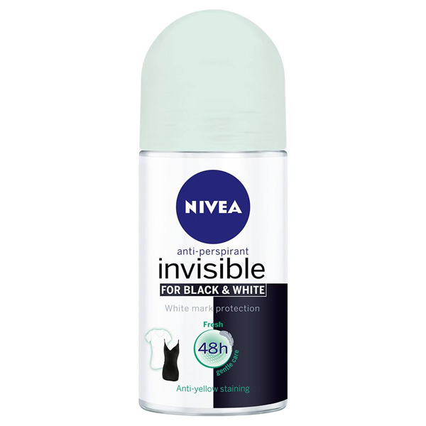 Nivea antiperspirant roll on 50ml invisible bw fresh [1]