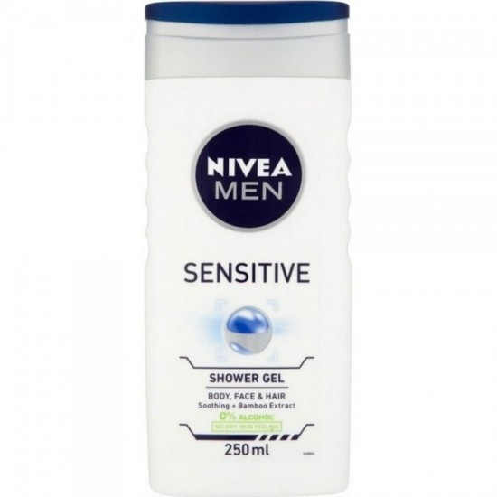 Nivea gel dus 250ml men sensitive [1]