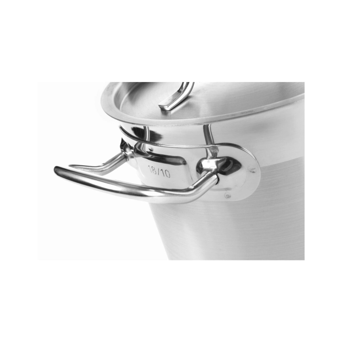 Oala cu capac, 50 Lit, 40 cm diametru x 40 cm inaltime, inox, gama Budget Line, si pentru uz profesional [2]