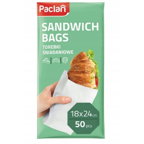 Paclan pungi sandwich hartie 18x24cm 50buc [1]