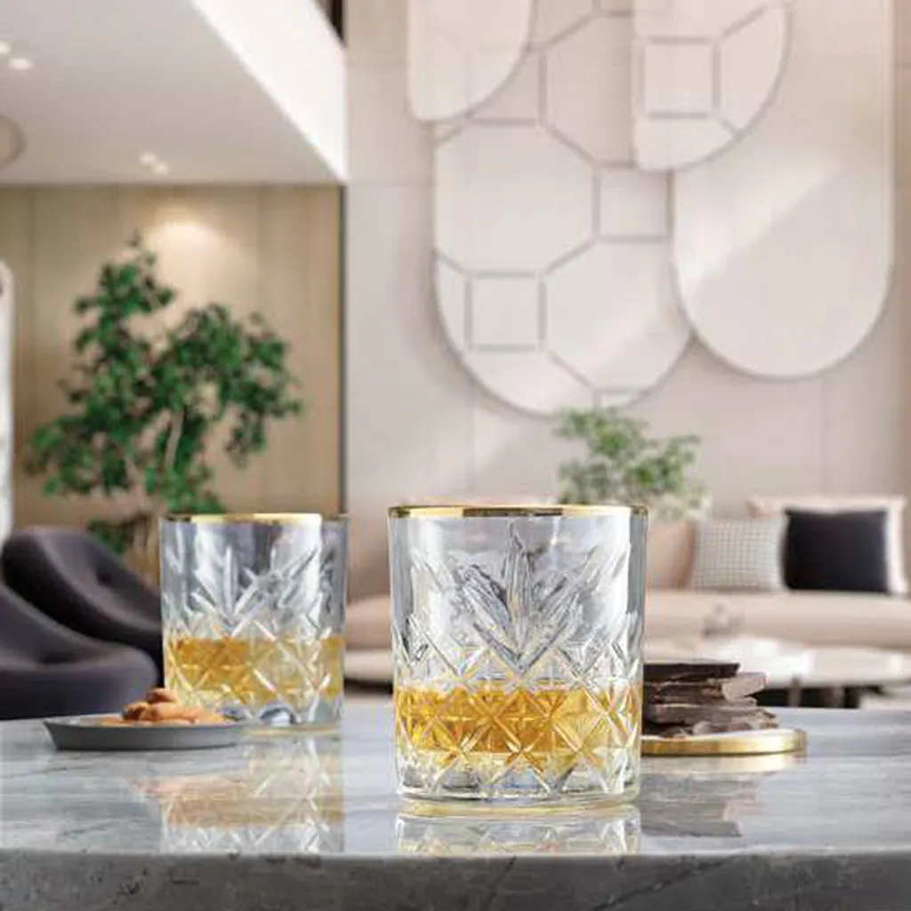 Pahar de whisky 52790 TIMELESS Gold 345cc [12]