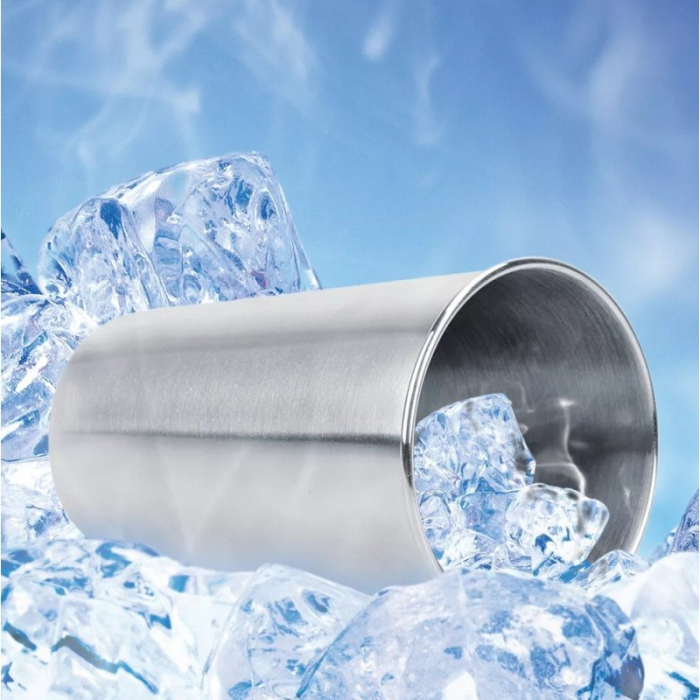 Pahar din inox, aprox. 450 ml, 8 × 12 cm [2]