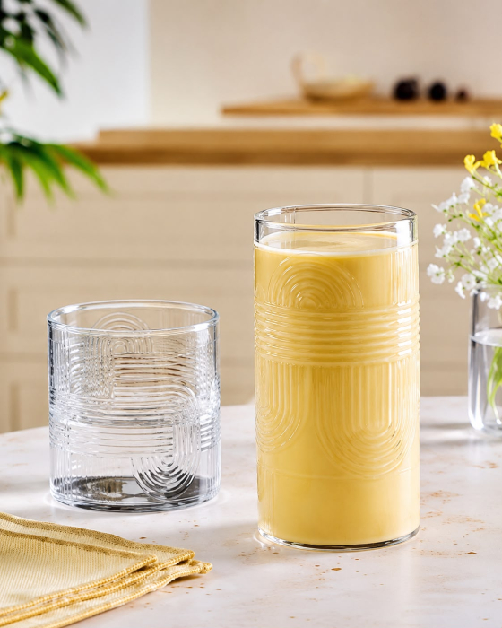 Pahar Long Drink VIOLA din sticlă, 430 ml [2]