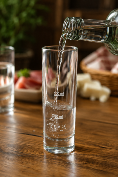 Pahar tradițional măsură 50/100 ml – 22 cl Classico [2]