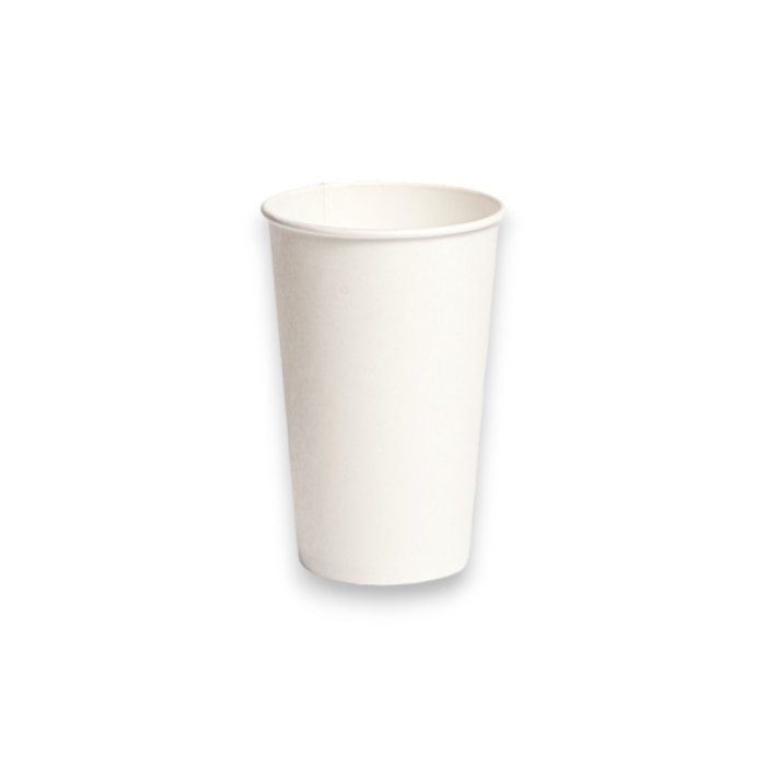 Pahare carton 12 oz pentru bauturi calde, ALB, 50 buc/set [2]