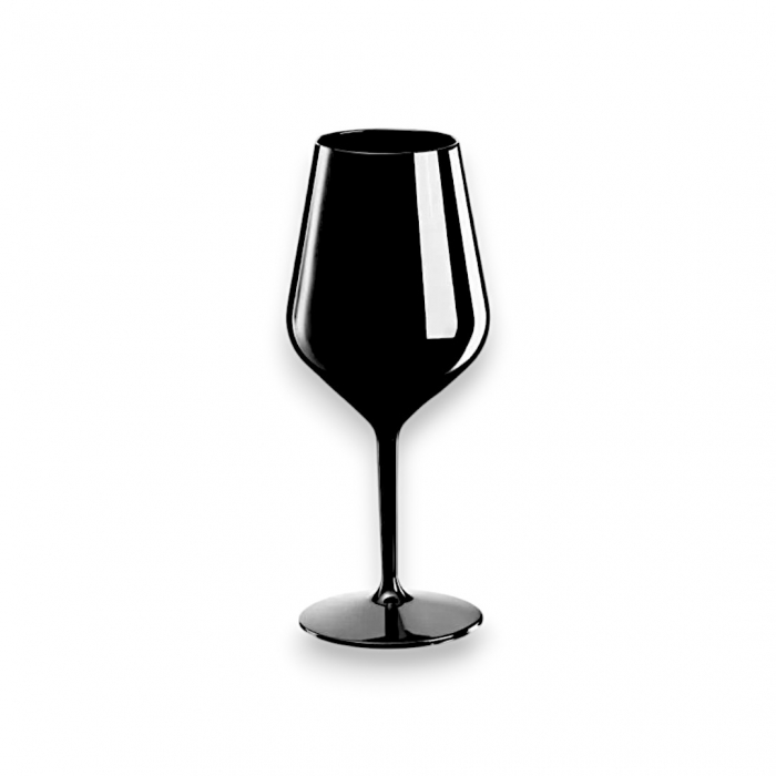 Pahare de Vin din Tritan Negru - 470 ml - 6 Buc / Set [1]