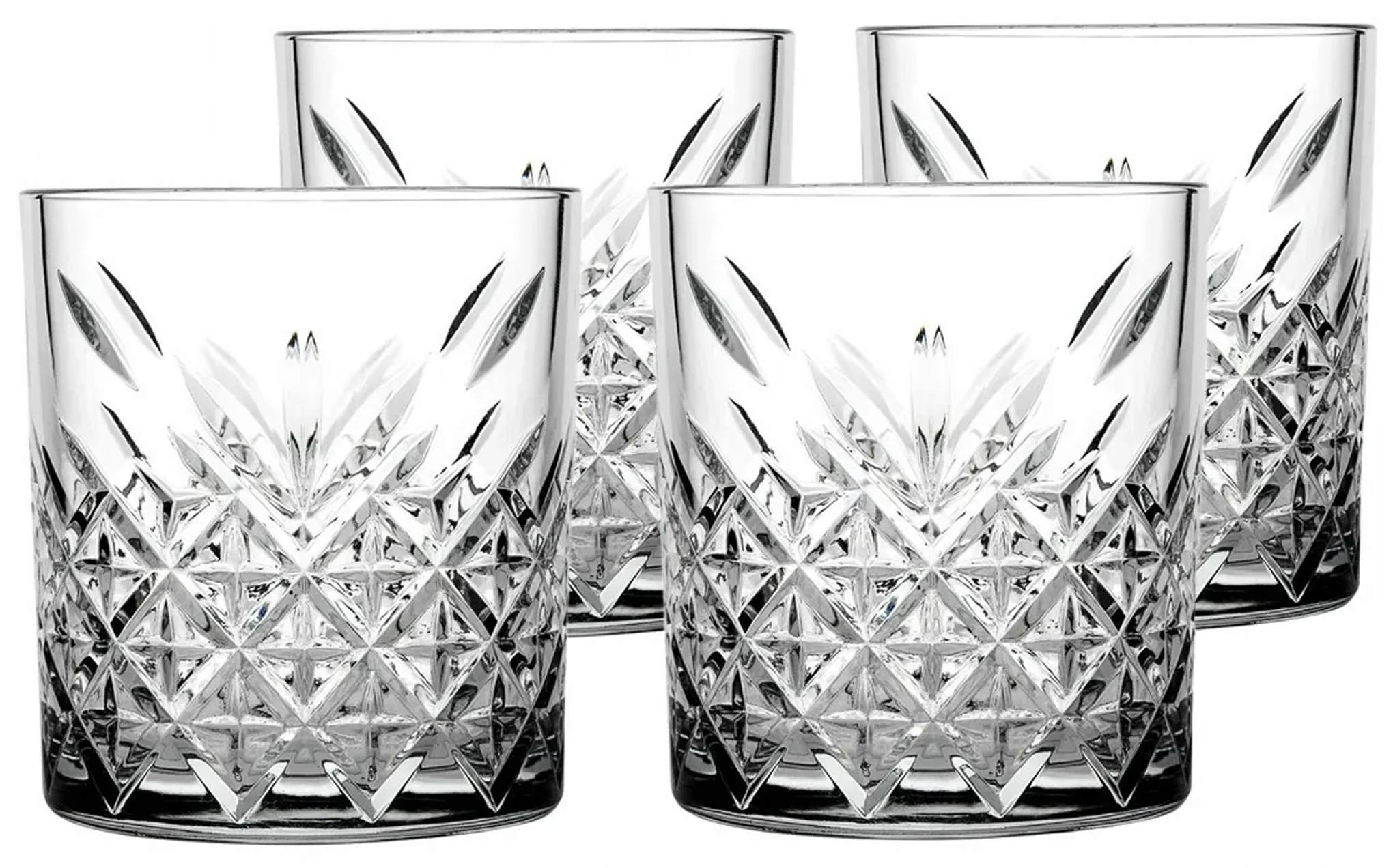 Pahare din Sticla de Whisky Pasabahce Timeless – 345 ml - 4 Buc / Set [1]