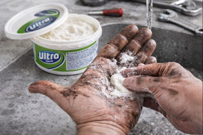 Pasta de curatare maini Ultra Derm 400 g – curatare intensa si protectie piele [3]