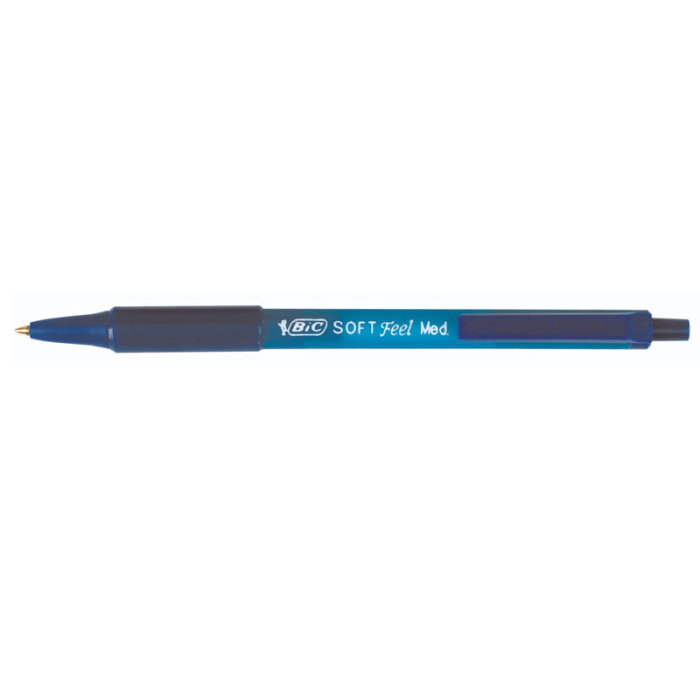 Pix cu mecanism albastru Soft Feel – BIC [2]