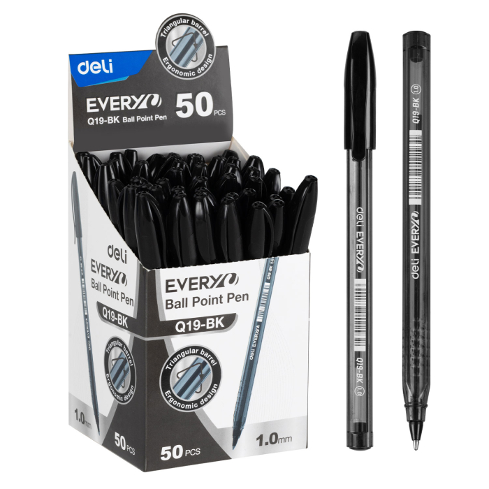 Pix de Unică Folosință 1 mm Q19 Every Negru – DELI [2]