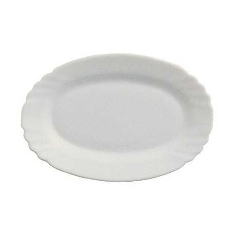 Platou oval opal alb 36cm [1]