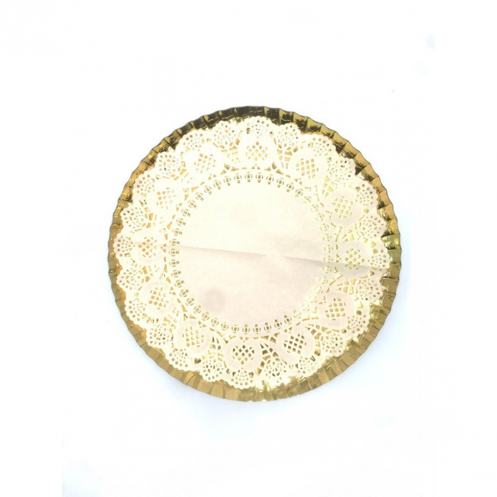 Platou prăjituri Rotund din Carton Decorativ, 35 cm [2]