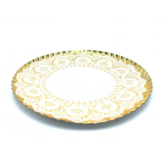 Platou prăjituri Rotund din Carton Decorativ, 35 cm [1]