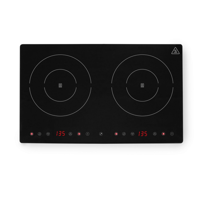 Plita dubla cu inductie Black Line, 3500W, 608x370x(H)61mm [2]