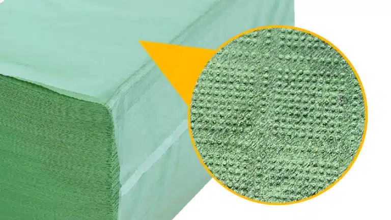 Prosoape Pliate V Verde, 1 Strat, 200 Foi 21x23 Cm [3]