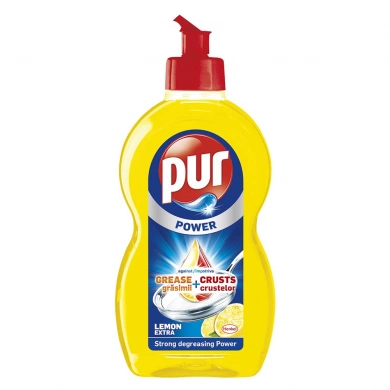 Pur detergent vase lichid 450ml lemon [1]