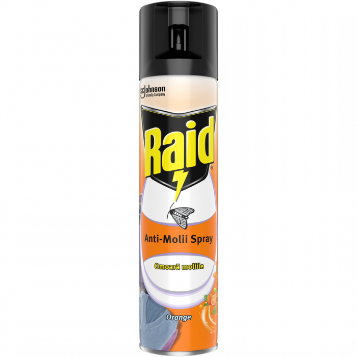 Raid anti molii 400ml orange [1]
