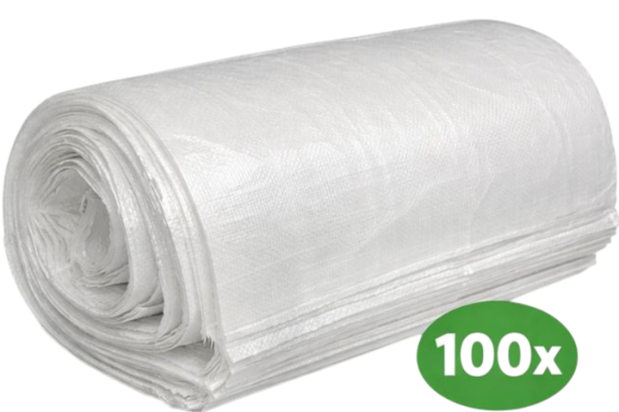 Saci rafie albi 50x100 , 100/Set [2]