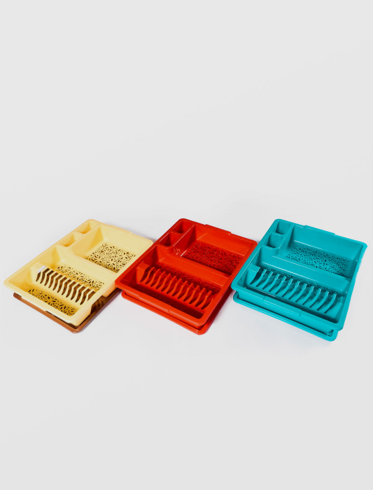 Scurgător Vase cu Tavă Sterk – 43 x 35 x 8 cm [2]