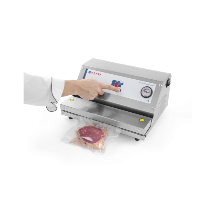 Set 100 pungi vacuum gofrate, 150x250 mm, Hendi, 2 straturi, 75 microni, filtru UV [4]